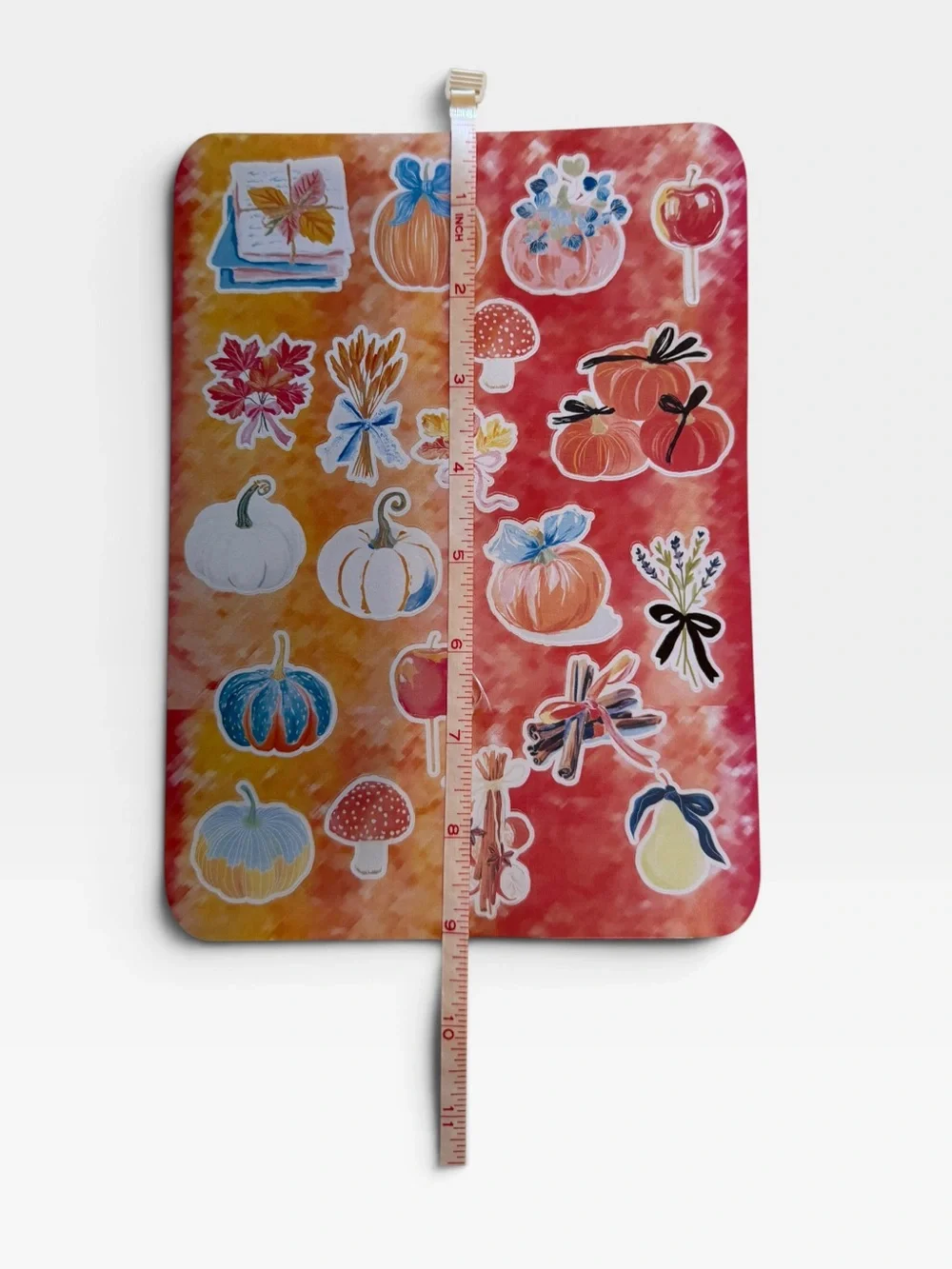 80 homemade matte fall autumn stickers